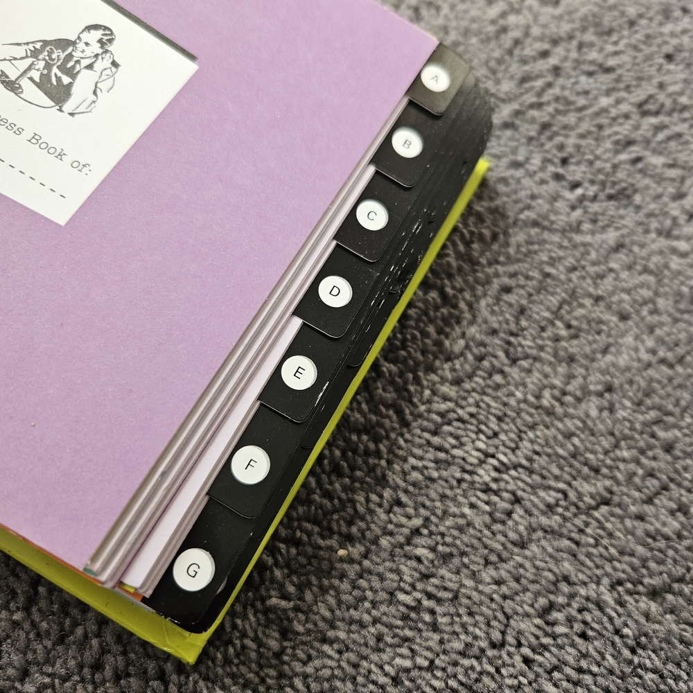 Address And Phone Number Book - Picture 2 of 4